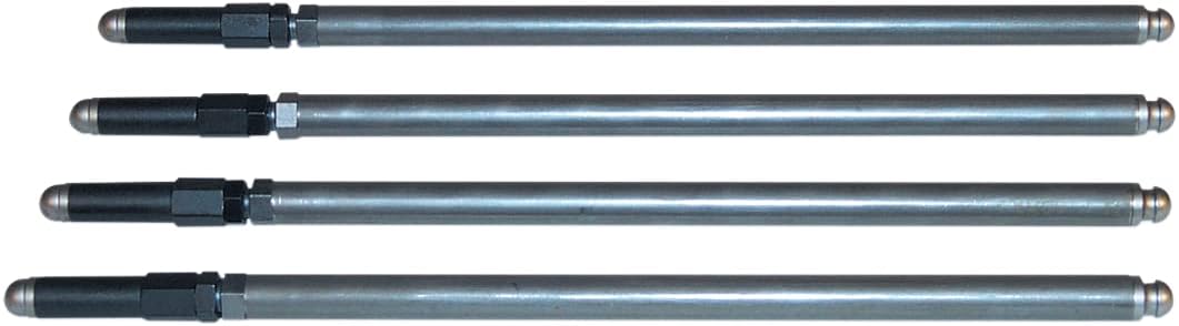 S&S Cycle Adjustable Pushrod Set - Harley Davidson Dyna/Electra Glide/Heritage Softail/Low Rider/Road Glide/Sport Glide/Super Glide/Tour Glide/Wide Glide (See Specifications) - 93-5076