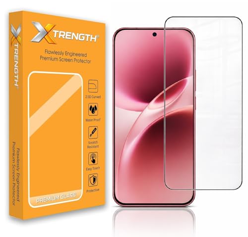 Image of Advanced HD+ Tempered Glass Gorilla Screen Protector Designed for Vivo V70 / V70 Elite 5G (In-Display Fingerprint working) - Edge to Edge Full Screen Coverage with Easy Installation Kit