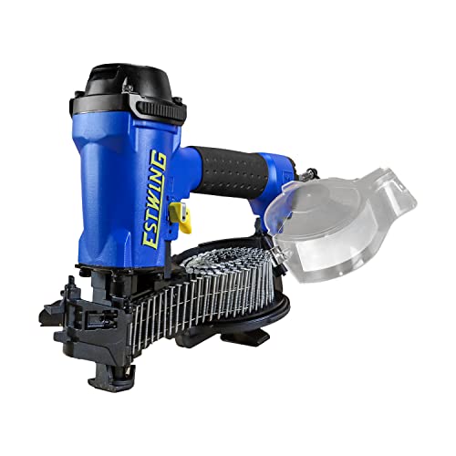 Estwing ECN45 Pneumatic 15 Degree 1-3/4" Coil Roofing Nailer with 1/4" NPT Industrial Swivel Fitting and Bag by Estwing - Image 8