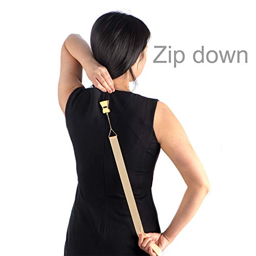 Dress Zipper Helper, Zipper Puller Helper For Dress, Zipper Pull Assistant Easy Zip Up Dress By Yourself, Unique Design Works On Multiple Zipper Types And Ensure A Firm Grip #TOP5