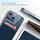 Miracase für MagSafe Wallet, 3 Karten Halter mit iPhone Wallet, Veganes Leder Magnetische Wallet für iPhone 16/15/14/13/12 Serie, Schwarz