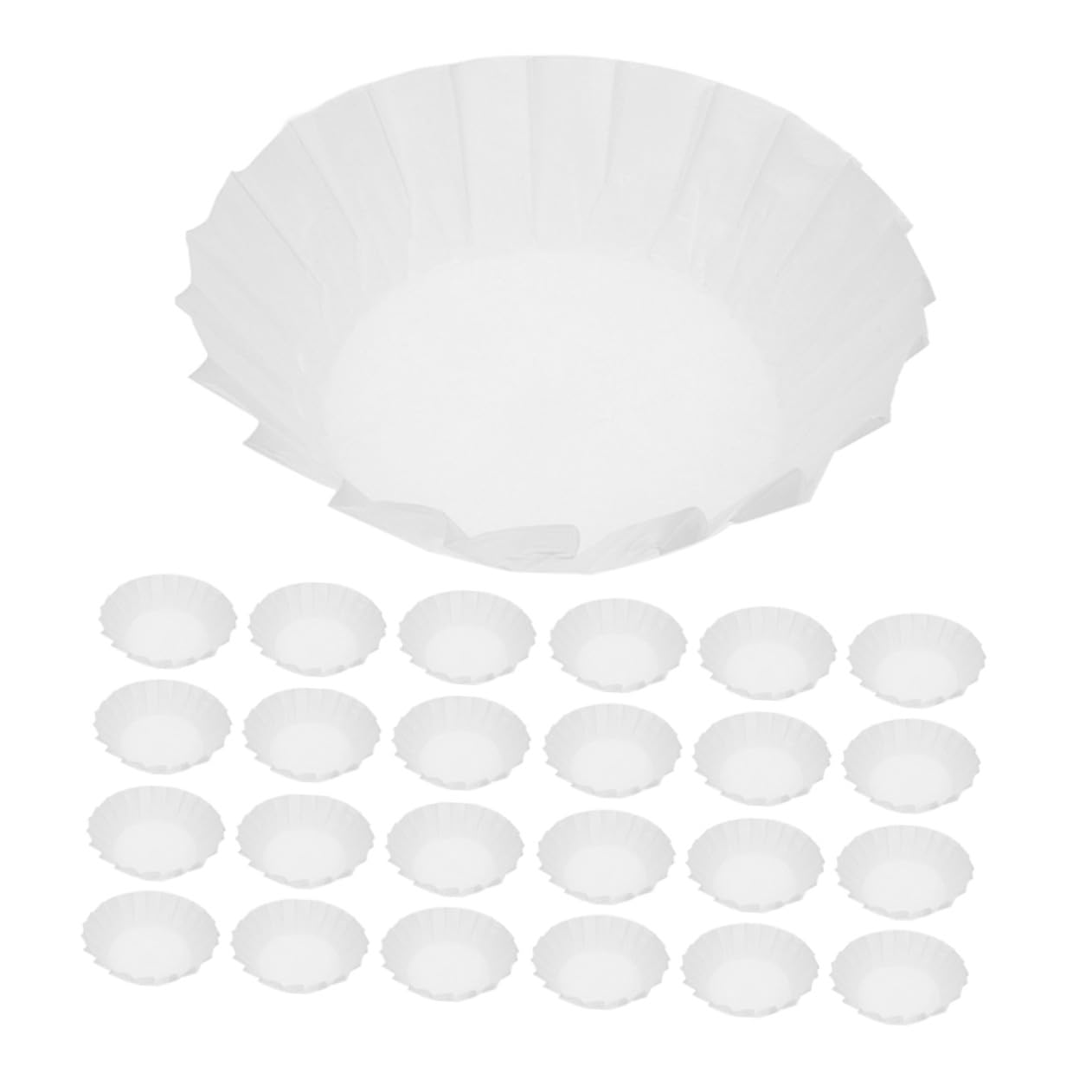 100piezas Papel de Horno para Pasteles Unidades Papel Antiadherente para Bandejas de Hornear para Tartas de Queso y Muffins Freidora de Aire