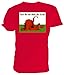Produktbild Luv walisischer Drache T shirt, Größe Large, Rot