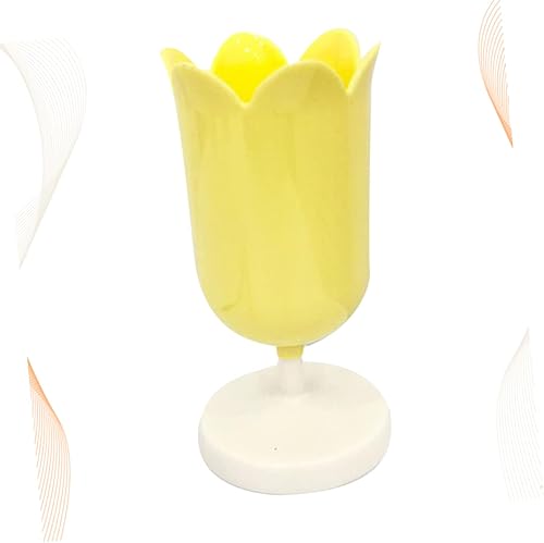 Miniatura 6 de STOBOK 3pcs Box Desktop Organizer Pencil Holder for Desk Accessories for Yellow Desktop Storage Pen Holder for Desk Accesorios Para Escritorio Desk