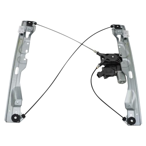 Image of TRQ Front Right Power Window Regulator & Motor Assembly Passenger Side Compatible with 2011-2014 Ford F-150