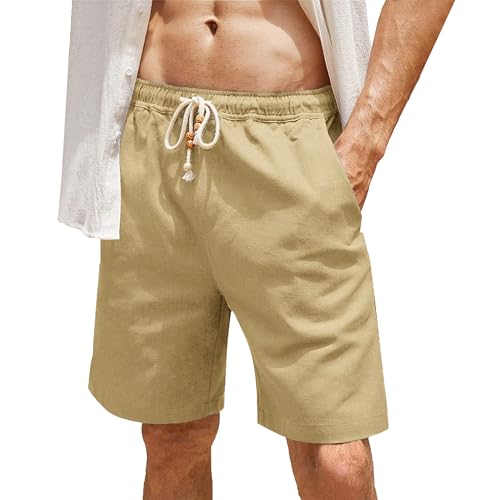 Shorts casuales negros para hombre talla XL miniatura 1
