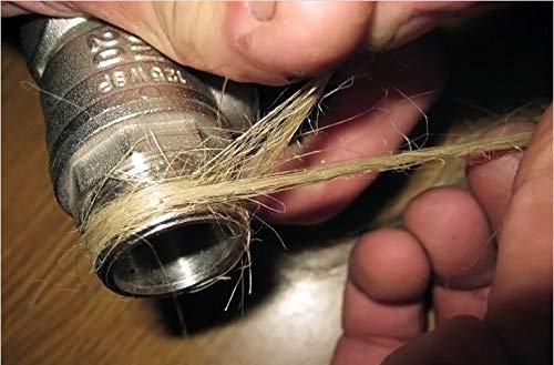 Thread Sealant, 25g Plumbing Flax/Hemp, 25g Pipe Sealing Paste Pipework - Thumbnail 4