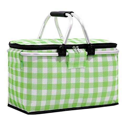 kyaoayo Large Insulated Picnic Basket Cover