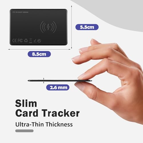 Reyke Carte De Suivi De Portefeuille Fine, Rechargeable