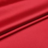 Panini Tessuti, Raso Elasticizzato Cady Lux - Venduto al Mezzo Metro - Ideale per Abiti, Gonne, Camicette, Accessori Moda, Abbigliamento Elegante