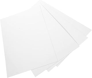 de Placas de Aluminio Blanco Planchas de 0.5 MM Resistentes para Sublimación 4 Piezas Ideales para Letreros E Identificación Duradera