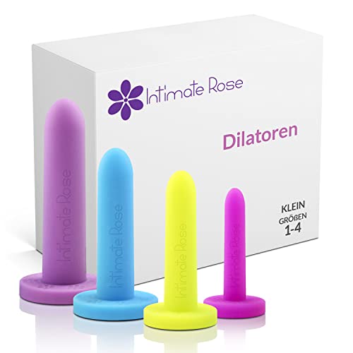 Intimate Rose Kleiner 4er-Pack Silikon-Dilatoren für Frauen & Männer, Größen 1-4 Cover