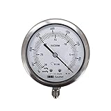 Baumer Vacuum Gauge (Range: 0 to -760 mm.Hg), 4