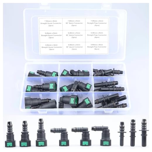 24PCS Fuel Line Quick Connector Kit
