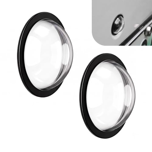Pniwuno 2PCS Car Lens Guard Protective Cover Kit, Clear Anti-Collision
