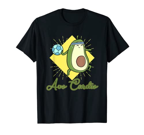 Avocardio Soccer Heart Fitness T-Shirt