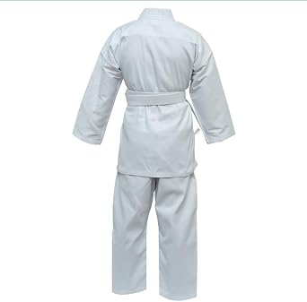 Premium Karate Uniform - 8 Ounce White | Durable & Lightweight | Ideal for Karate and Taekwondo | Adult and Youth Karate Gi