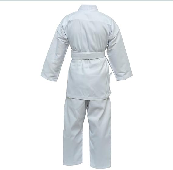 Premium Karate Uniform - 8 Ounce White | Durable & Lightweight | Ideal for Karate and Taekwondo | Adult and Youth Karate Gi