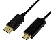 Produktbild DisplayPort 1.2 auf HDMI High Speed with Ethernet (1.4) Anschlusskabel, 4K für volle HD und 3D Qualität mit bester Soundübertragung, 2m