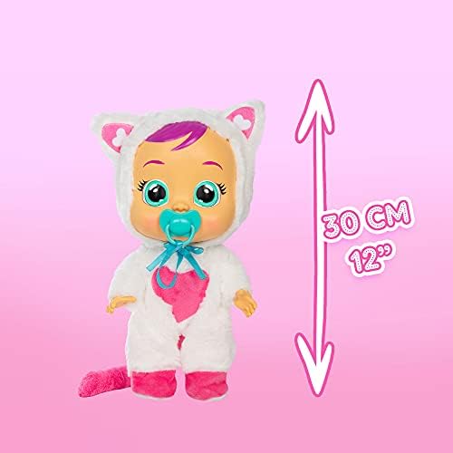 Cry Babies Daisy | Interactive Baby Doll Crying Real Tears with Pyjama - Toys & lifelike baby doll for kids +18 Months
