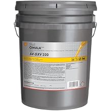 Shell Omala S4 GXV 320 Gear Oil, 5 Gallon Pail