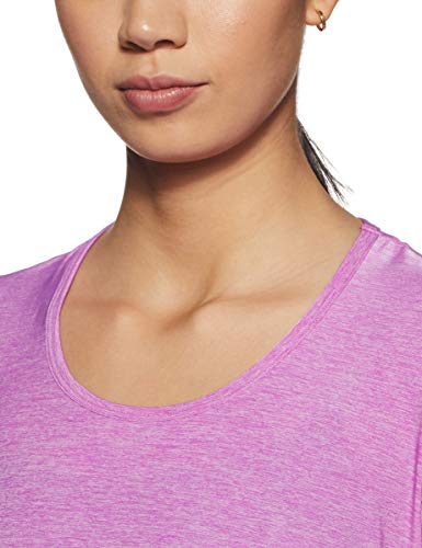 Image of Jockey AP27 Women's Tactel Microfiber Elastane Stretch Relaxed Fit T-Shirt with StayDry and StayFresh Treatment