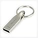 kSiosLni Thumb USB Drive 256GB with Key Ring - Silver