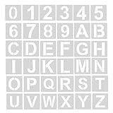 【Einzigartige Design】Unser schriftschablone der Buchstabenzahlen ist super dünn, aber sehr robust, bequem zu verwenden und mitzunehmen, wenn Sie sie draußen verwenden müssen, und hängenloch-Design und losen Blattring erleichtern sie einfacher zu bedienen und können aufgehängt werden.