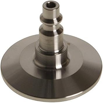 Air Hose Quick Disconnect | Tri Clamp 1.5 inch x 1/4 in. Industrial - Stainless Steel SS304 - Glacier Tanks - 3 Pack