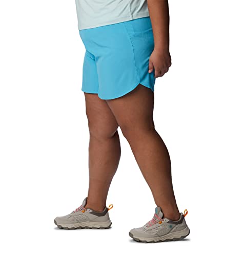 Columbia Short feminino para caminhada, Atol, pequeno