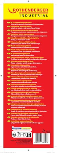 ROTHENBERGER Industrial RO Lokus WC Sitzmontageschlüssel, rot, 036040E