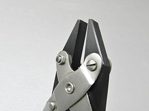Parallel Action Pliers Flat Nose Smooth Jaw 5-1/2" Jewelry Plier 140Mm W/ Spring #TOP3