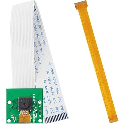 DAOKAI para Raspberry Pi Camera Module, CSI Mini Camera Video Module 1080P 5MP Webcam Support OV5647 con FFC Flex Cable, para Raspberry Pi Modelo A/B/B+,Pi 2 y Raspberry Pi 3, Pi Zero/Zero W | Ya disponible en tu tienda friki favorita! En mundofriki.es!