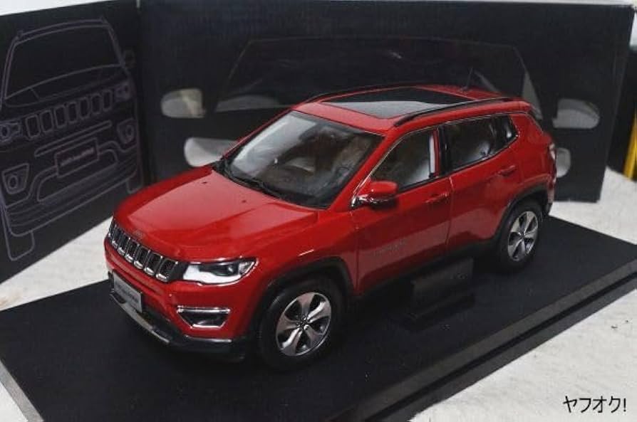 【新品未開封】クライスラー ジープ Jeep コンパス 1/18 Amazon | Jeep コンパス 1/18 ミニカー 赤 ジープ | ミニカー