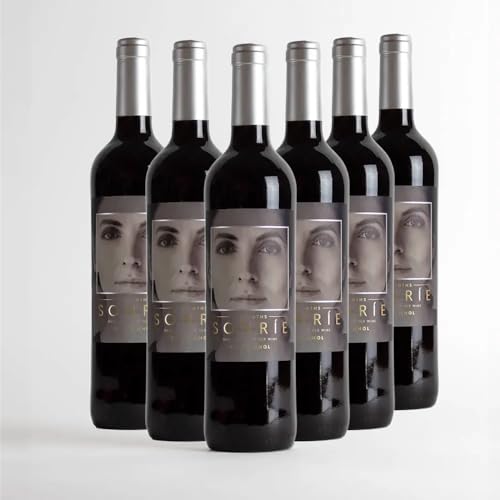 Sonríe 0% Tempranillo 12 Meses – Vino Tinto Sin Alcohol | 12 Meses Barrica | Caja 6 x 75 cl
