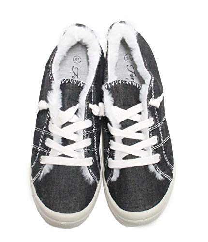 Image of Forever Link Comfort-01 Women's Classic Slip-On Comfort Fashion Sneaker
