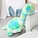 hokkk 70/100 cm Arcobaleno Dinosauro Peluche Giocattoli farciti Bambino Bambini Bambola Morbido Cuscino Kawaii Regalo di Compleanno Decorazione della casa 70 cm A