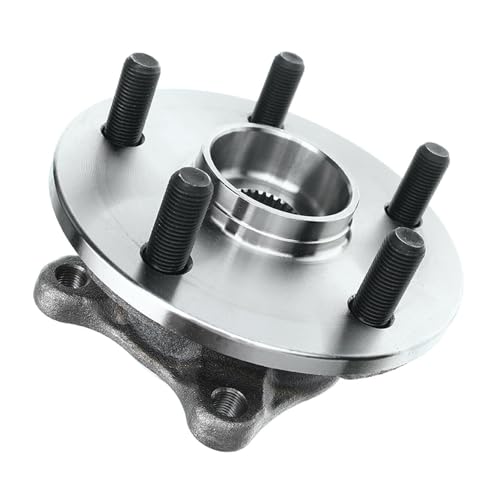 Image of Detroit Axle - AWD Front Wheel Bearing Hubs for 2009-2017 Lexus LS460 2008-2016 LS600h, 2pc Wheel Bearing and Hubs Assembly 2010 2011 2012 2013 2014 2015 Replacement
