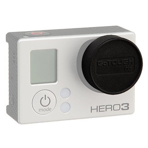 Fotodiox Pro Gotough 3X Replacement Lens Caps For The Hero 3, 3+, 4, Naked Camera - Set Of 3 Gotough Protective Lens Covers For The Hero3 Hero3+ And Hero4 Cameras When Not In Any Case Or Housing #TOP20