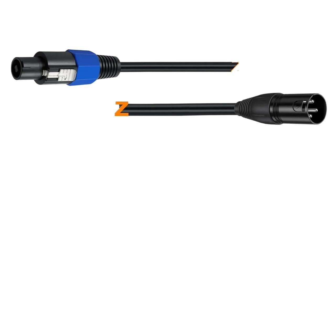 XLR Cable Audio Ja-ck Speak Sound Male to XLR Female Male Extension Cable - Pro DJ Stage Microphone Mic 3 Pin(C,0.5m)