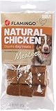 Flamingo Meateez Friandises pour Chiens 100g - Chunks au Poulet, Délicieux et Naturels, Idéaux comme Récompenses