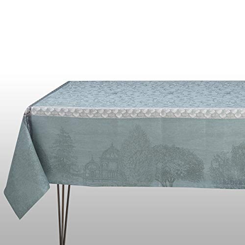 LE JACQUARD FRANÇAIS Nappe de Table Symphonie Baroque Fumee 100% Lin, Fumee, Tischdecke 120 x 120 cm