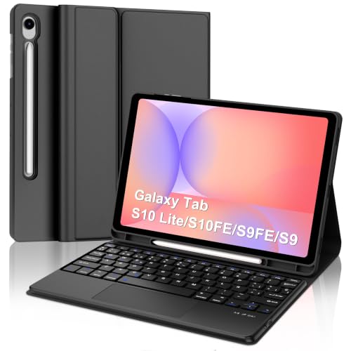 WINCHKING Trackpad Teclado para Samsung Galaxy Tab S10 Lite/S10fe/S9fe/S9