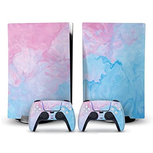 �ی� For PS5 Skin Disc Edition Anime Console And Controller Vinyl Cover Skins Wraps For Version(03091) �C�A�Ȃ��A�c�����Ȃ�
