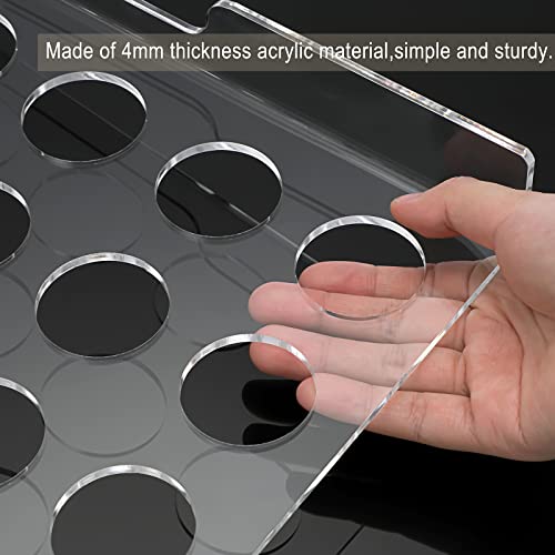 Elldoo Countertop Coffee Pod Holder, Clear Acrylic Organizer For K Cup 30 Coffee Pods, Coffee Pod Organizer Tray In Drawer Storage For Office, Home Or Kitchen #TOP7