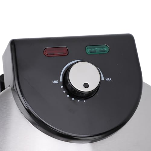 Anti-Stick-Roti-Maker, 1800 W, Doppelseitige Heizung, Roti-Maschine, Hochwertiges ABS- und Aluminiumlegierungsmaterial, Stilvolles Aussehen, Anti-Verbrühung, Anti-Rutsch