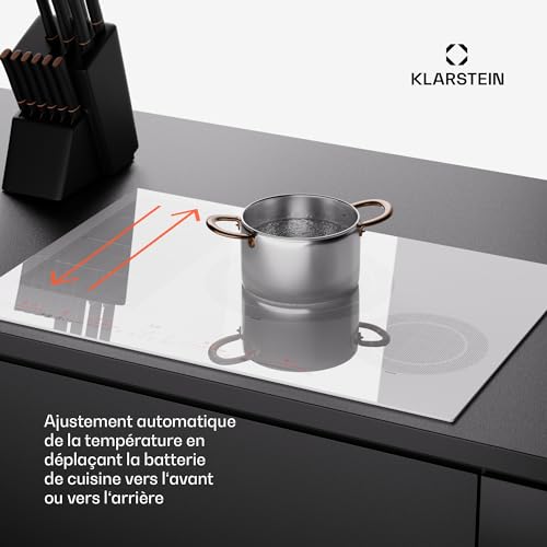 Plaque de Cuisson à Induction KLARSTEIN 72 cm 4 Zones Commandes Tactiles - vue 5