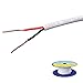 Cable Matters 16 AWG CL2 in Wall Rated Oxygen-Free Bare Copper 2 Conductor Speaker Wire (Speaker Cable) 50 Feet