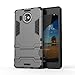 Cocomii Iron Man Armor Microsoft Lumia 950 XL Case, Slim Thin Matte Vertical & Horizontal Kickstand Reinforced Drop Protection Fashion Bumper Cover Compatible with Microsoft Lumia 950 XL (Gray)