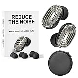 Ear Plugs for Sleeping Noise Cancelling， Reusable Silicone Earplugs for Concerts，Quiet Noise Ear P